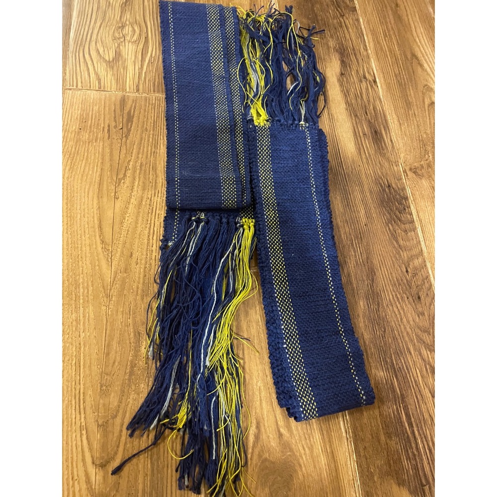Guatemalan handwoven runners/sashes - set of two